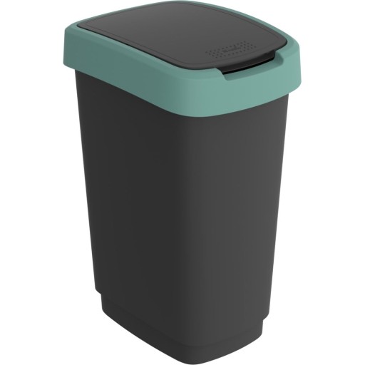 Coș de gunoi din plastic reciclat 25 l Twist - Rotho