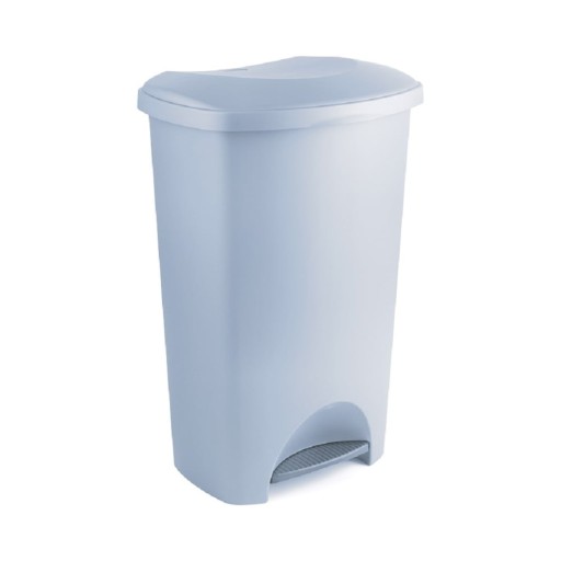 Coș de gunoi din plastic reciclat Addis Eco Range, 50 l, gri