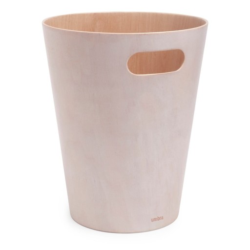 Coș de gunoi Umbra Woodrow, 7,5 l, crem