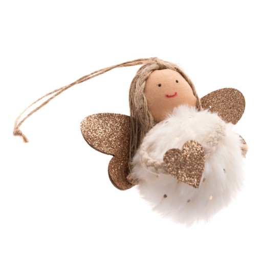 Ornament de Crăciun din material textil Angel – Dakls