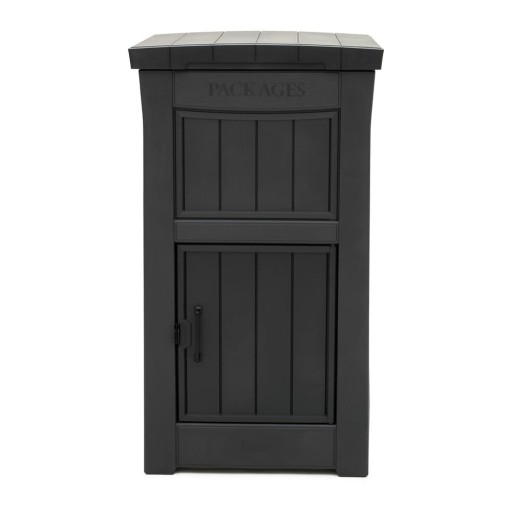 Cutie de depozitare pentru grădină gri închis Parcel – Keter