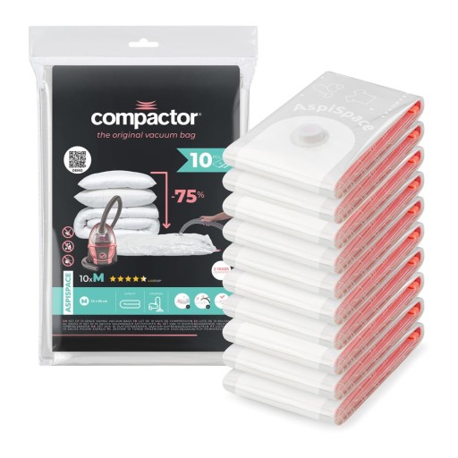Saci de vidat 10 buc. Space M – Compactor