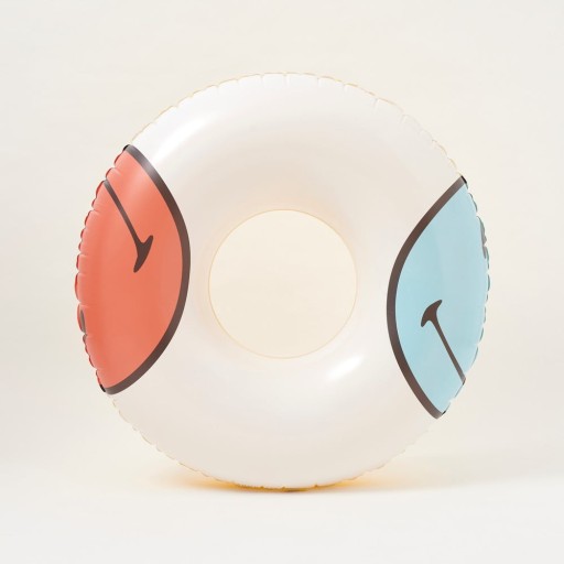 Colac gonflabil Sunnylife Smiley, ø 110 cm