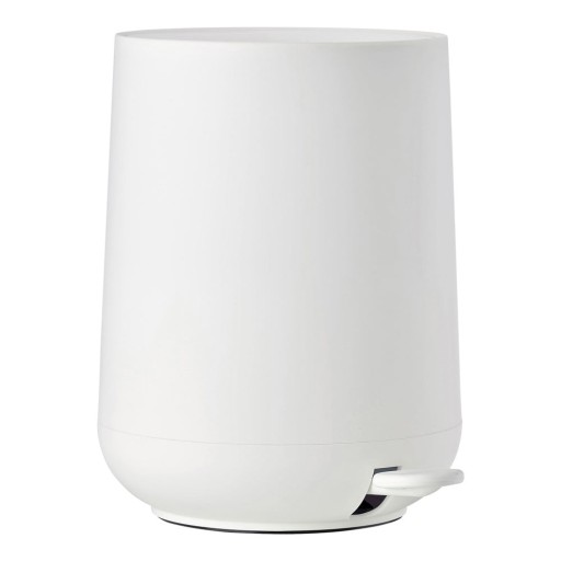 Coș de gunoi alb din plastic 3 l Nova – Zone