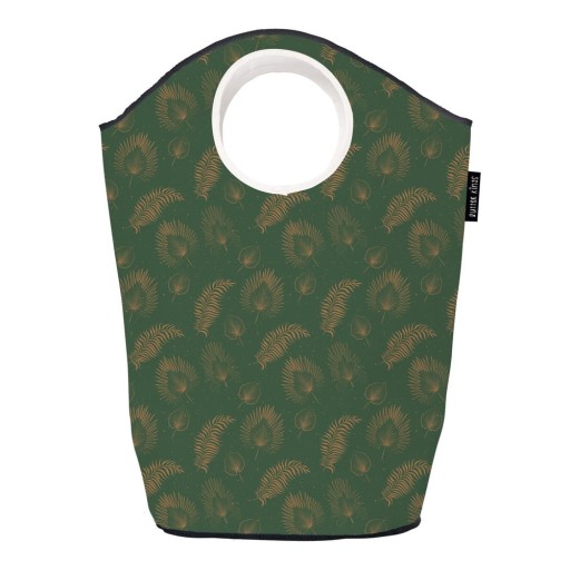 Coș depozitare Butter Kings Boho Leaves, 60 l, verde