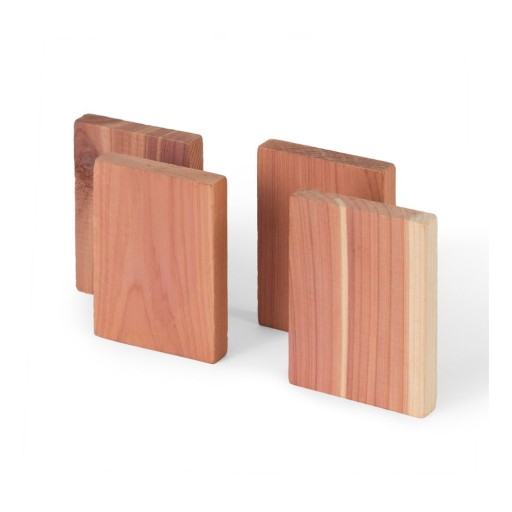 Set 4 piese din lemn de cedru pentru dulap Compactor