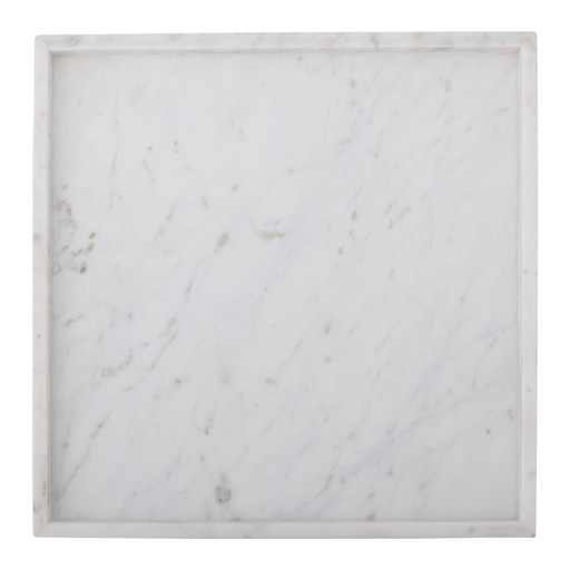 Tavă decorativă din marmură 35x35 cm Majsa – Bloomingville