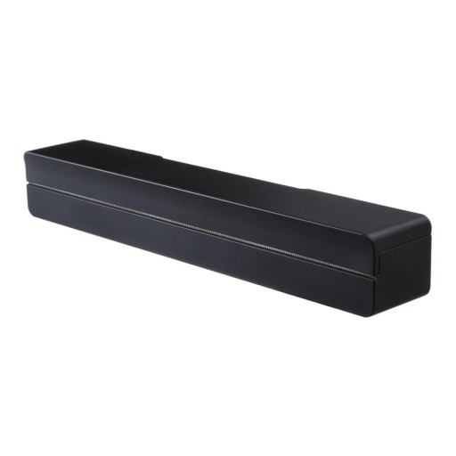 Suport magnetic pentru folie de bucătărie YAMAZAKI Tower, negru