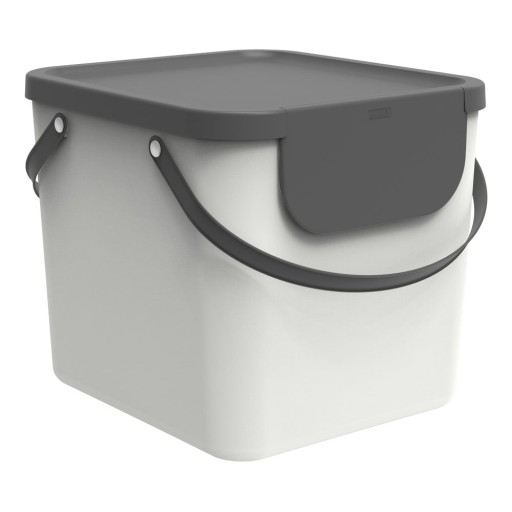 Coș de gunoi pentru deșeuri sortate din plastic reciclat 40 L Albula - Rotho
