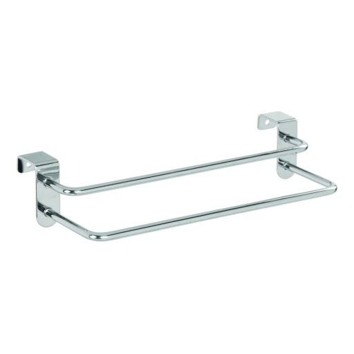 Suport suspendat pentru prosoape iDesign Metalo, 27 x 14 cm