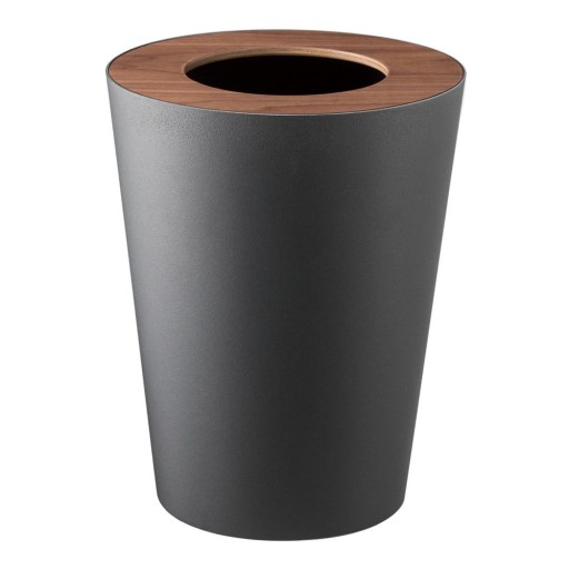 Coș de gunoi YAMAZAKI Rin Round, negru