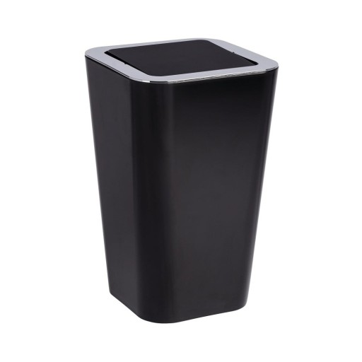 Coș de gunoi Wenko Candy, negru