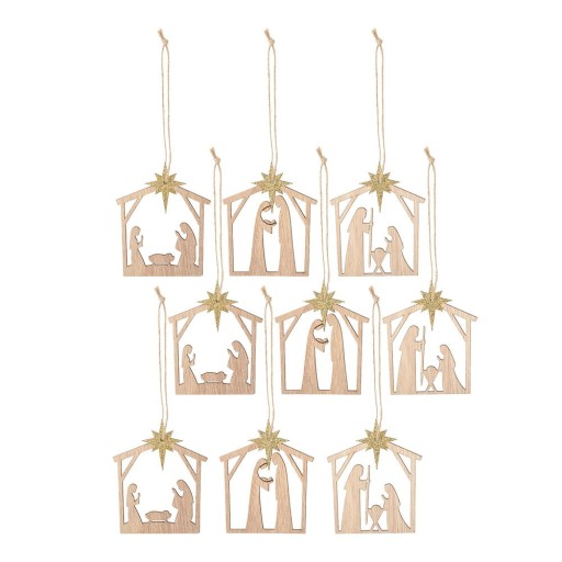 Decorațiuni de Crăciun 9 buc. Jonan – Bloomingville