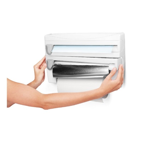 Suport pentru prosoapele de bucătărie și alte accesorii Metaltex, lungime 38 cm