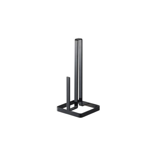 Suport pentru prosoape din hârtie YAMAZAKI Tower, negru