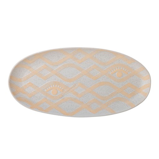 Tavă decorativă din gresie ceramică Newa – Bloomingville