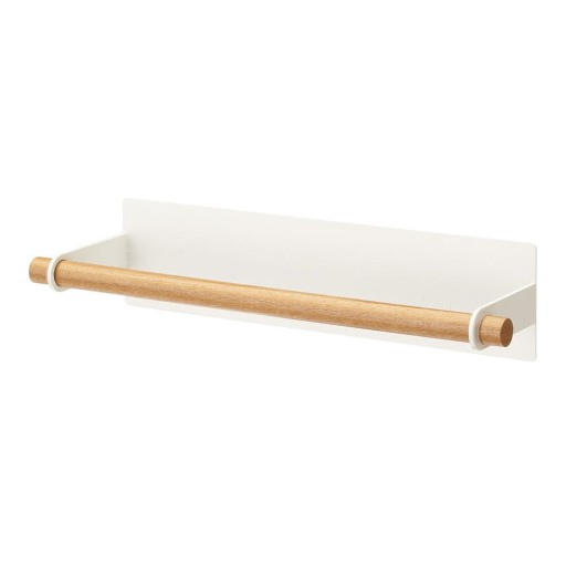 Suport magnetic pentru prosoape de bucătărie YAMAZAKI Tosca, alb