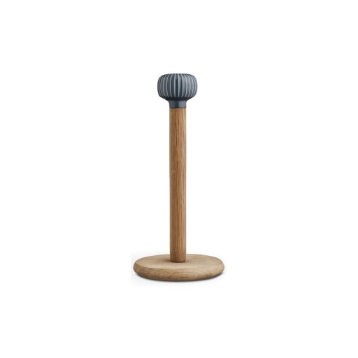 Suport prosoape de hârtie din lemn de stejar cu detaliu gri antracit din porțelan Kähler Design Hammershoi