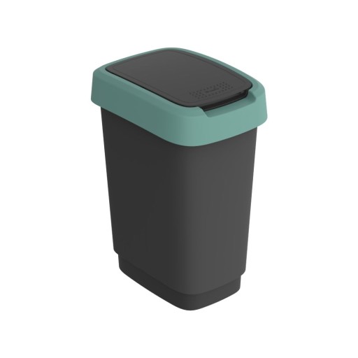 Coș de gunoi din plastic reciclat 10 l Twist - Rotho