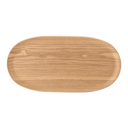 Tavă decorativă din lemn de stejar 15x31 cm Leyton – Bloomingville