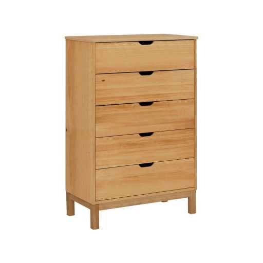 Comodă în culoare naturală înaltă din lemn de pin 113x39 cm Post – Støraa