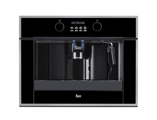 Espressor automat incorporabil Teka CLC 855 GM pompa 15 bari  rasnita cafea  auto- curatare  inox anti-pata/cristal negru