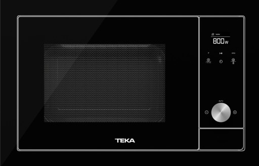 Cuptor cu microunde incorporabil Teka ML 8200 BIS BK 18 litri net  700W  interior inox  grill 1000W  Infinity Glass