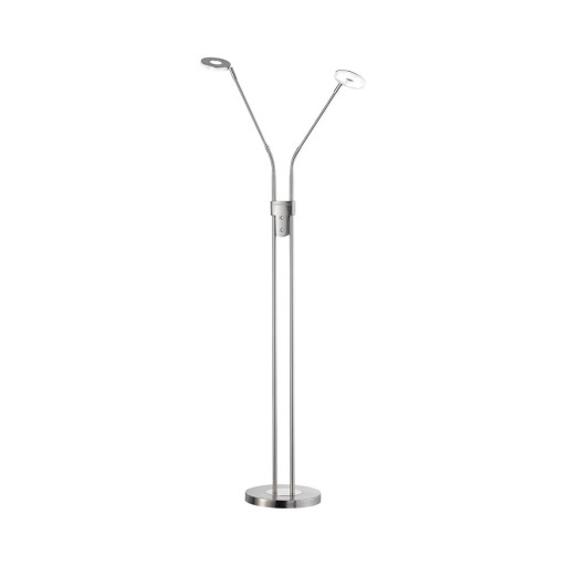 Lampadar argintiu LED cu intensitate reglabilă (înălțime 150 cm) Dent – Fischer & Honsel