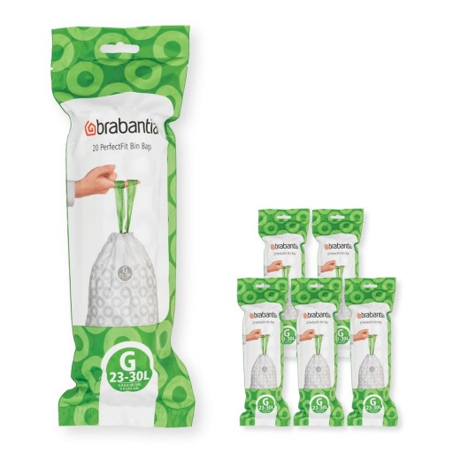 Saci de gunoi 120 buc. 30 l PerfectFit G – Brabantia