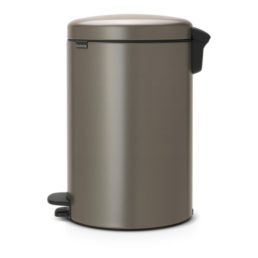 Coș de gunoi gri cu pedală din oțel 20 l NewIcon – Brabantia