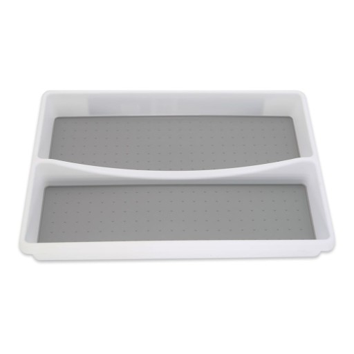 Organizator din plastic gri pentru sertar 32,5 x 23,5 cm - Addis