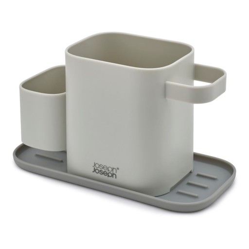 Suport pentru accesorii de spălat gri din plastic Duo – Joseph Joseph