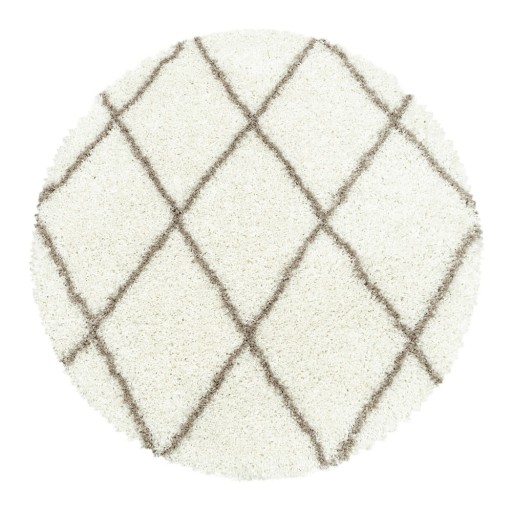 Covor crem rotund ø 80 cm Alvor – Ayyildiz Carpets