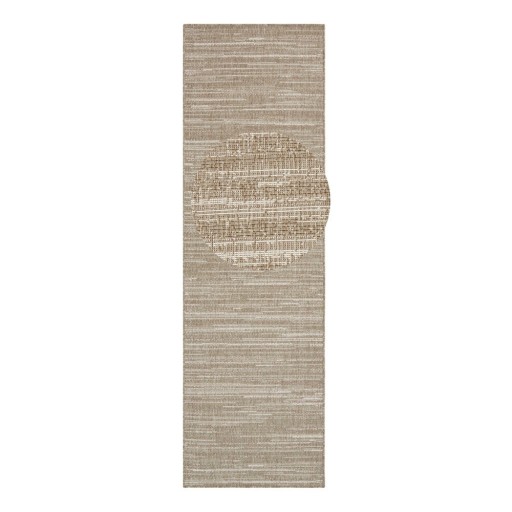 Covor de exterior bej de tip traversă 250x80 cm Gemini - Elle Decoration