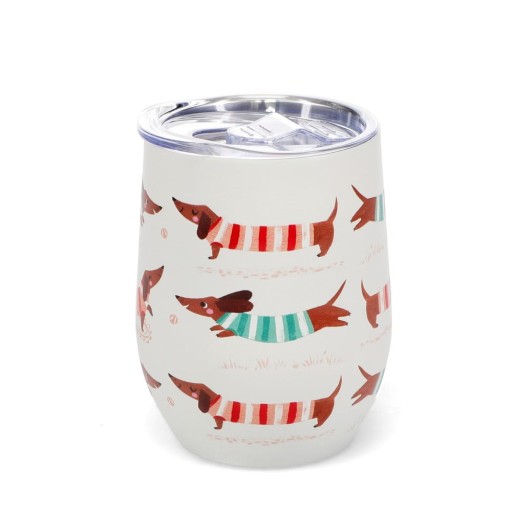 Cană de voiaj 350 ml Sausage Dog – Rex London