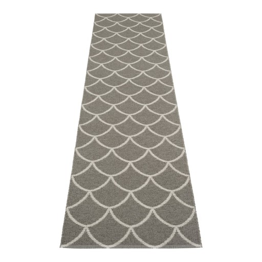 Covor tip traversă pentru interior și exterior gri 70x300 cm Kotte Charcoal – Pappelina