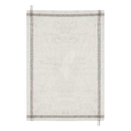 Covor crem lavabil/țesut manual din bumbac 170x240 cm Cuisine Natural – Lorena Canals