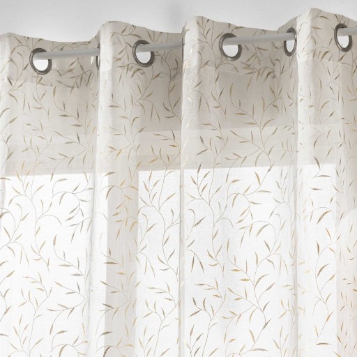 Perdea bej/aurie 140x240 cm Maissa – douceur d'intérieur