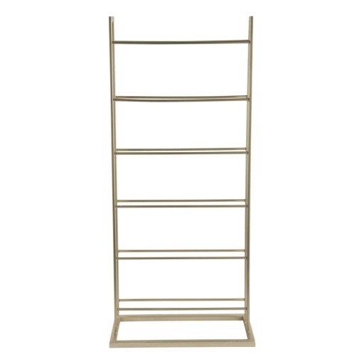 Raft pentru sticle de vin auriu din metal număr de sticle 5 38x84,5x20 cm Single Floor – PT LIVING