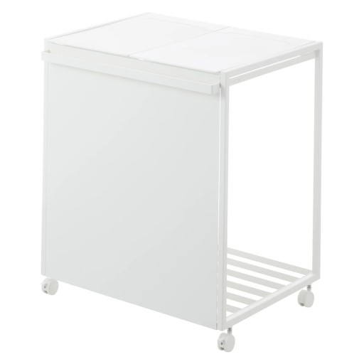 Coș de gunoi alb de reciclat din metal Tower – YAMAZAKI