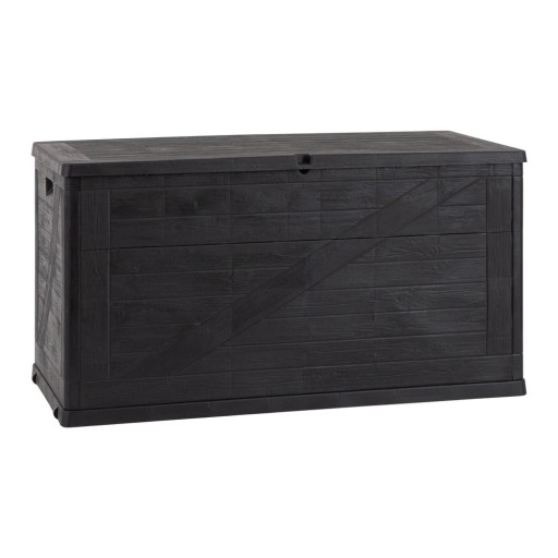 Cutie de depozitare pentru grădină gri antracit Wood – Toomax