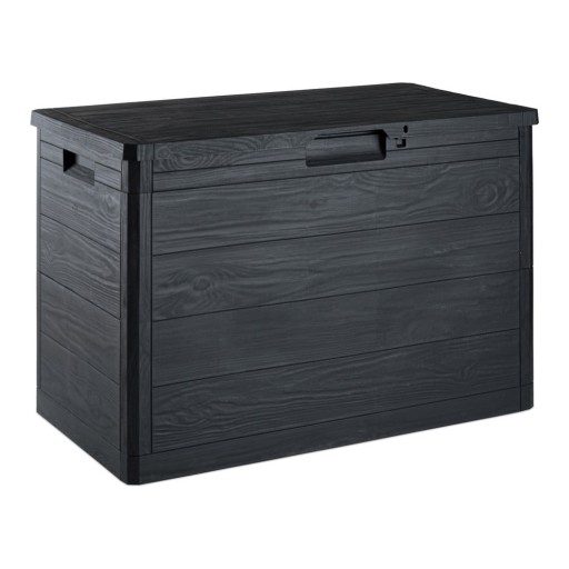 Cutie de depozitare pentru grădină gri antracit Woodys – Toomax