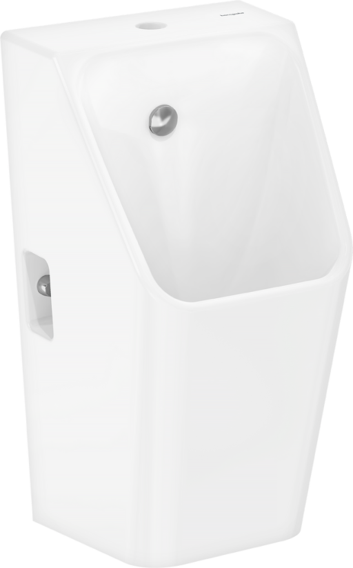 Urinal Hansgrohe EluPura Original Q  alimentare superioara  HygieneEffect  alb