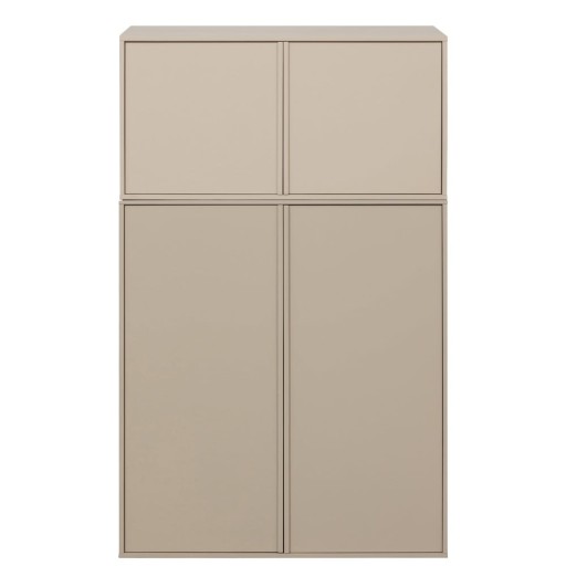 Dulap modular crem din lemn de pin 100x150 cm Daily – vtwonen