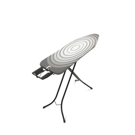 Masa de calcat, Brabantia B, Titan Oval, 124x38 cm, 7 pozitii de reglare, otel/bumbac
