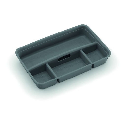 Separator pentru cutie de depozitare gri din plastic 54,5x36x8,5 cm K Latch Box – KIS