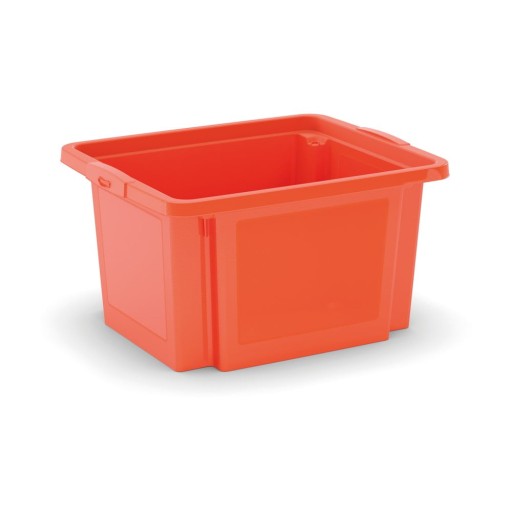 Cutie de depozitare portocalie din plastic 42x35x23 cm H-Box S – KIS
