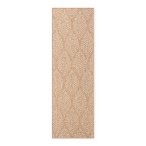 Covor tip traversă pentru interior și exterior bej/fildeș 80x250 cm Duet Liora – NORTHRUGS