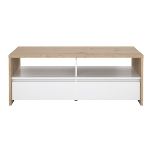 Măsuță de cafea albă-în culoare naturală 60x120 cm Next – Tvilum