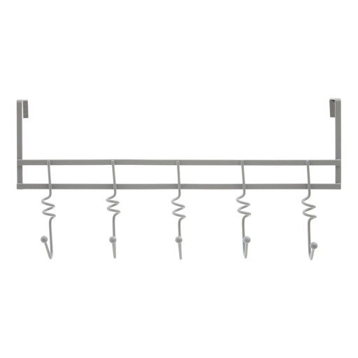 Cuier de ușă gri din metal 46 cm Jaxen – Premier Housewares